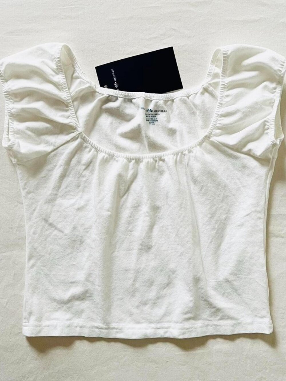 BNWT Brandy Melville-John Galt White Eden Top 15 x 14